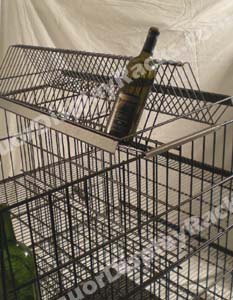 Angled Top Display Rack - Liquor Display Racks